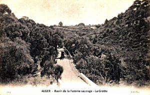 Alger - Ravin de la Femme Sauvage - Grotte